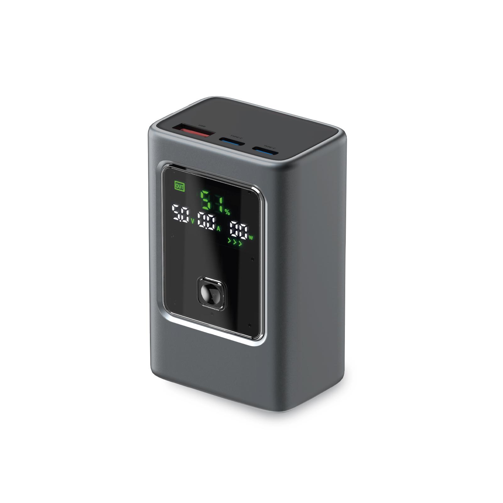 LCD-Power Bank 10.000 mAh mit PD 35 W