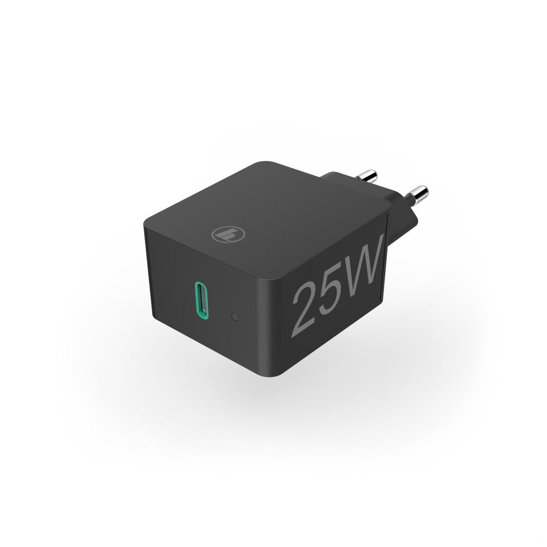 Ladegerät, USB-C, für Handy, Power Delivery (PD)/Qualcomm®, 25 W, Schw. (00210555)