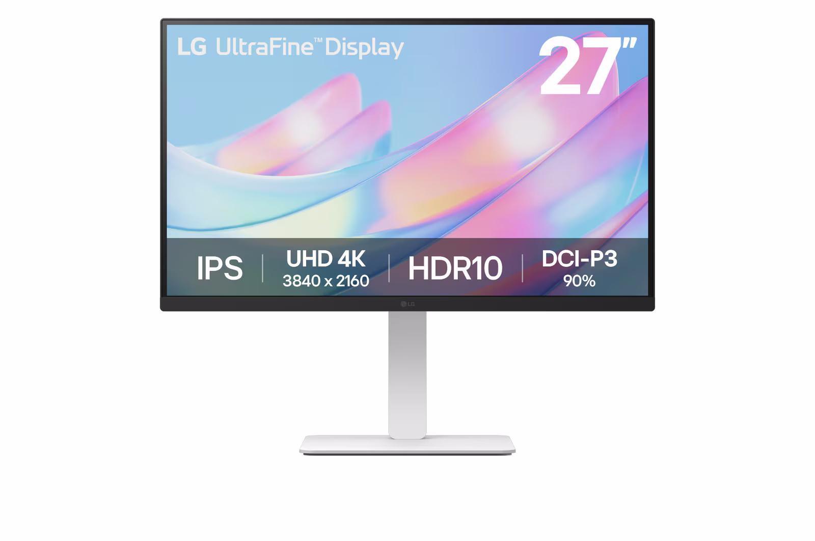 UltraFine 27US550-W.AEU, Schwarz, 27 Zoll, 4K, IPS, 60 Hz, 5 ms
