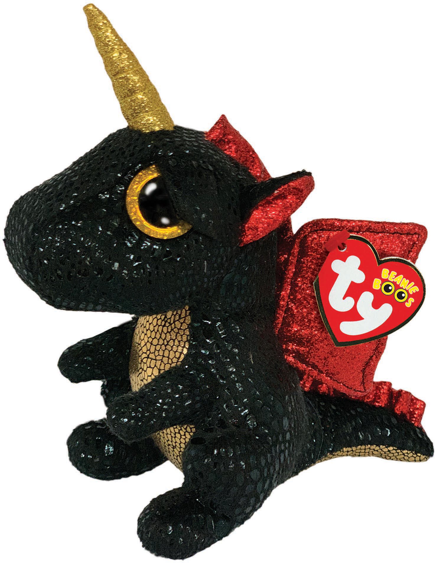 Beanie Boos Grindal Drachen mit Horn 15cm Kuscheltier