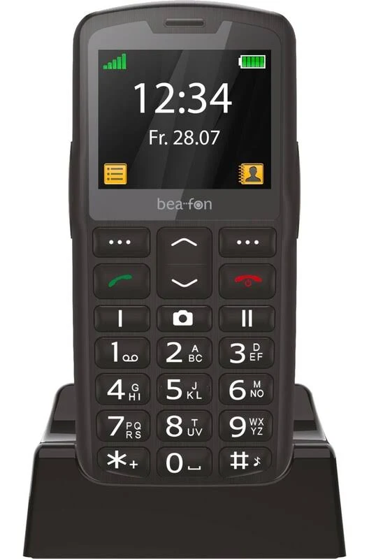 SL260 LTE (4G), Schwarz-Silber Handy