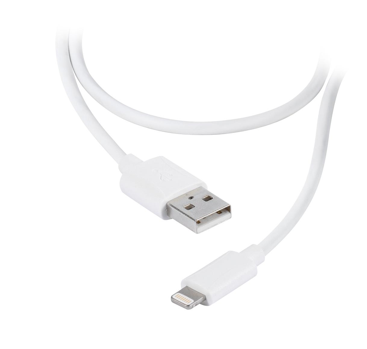 Lightning USB-Datenkabel für iPad weiß 1,5m (33902)