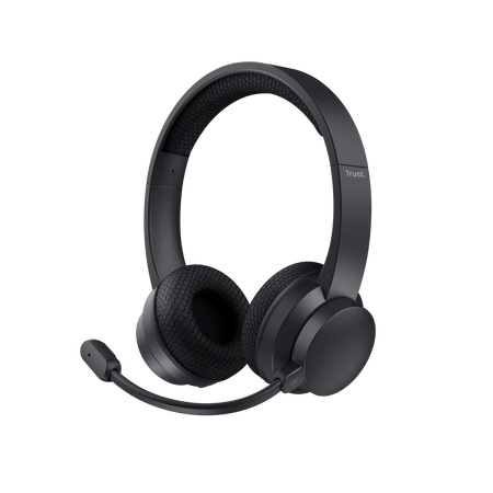 Ayda Drahtloses ENC-Headset, Schwarz