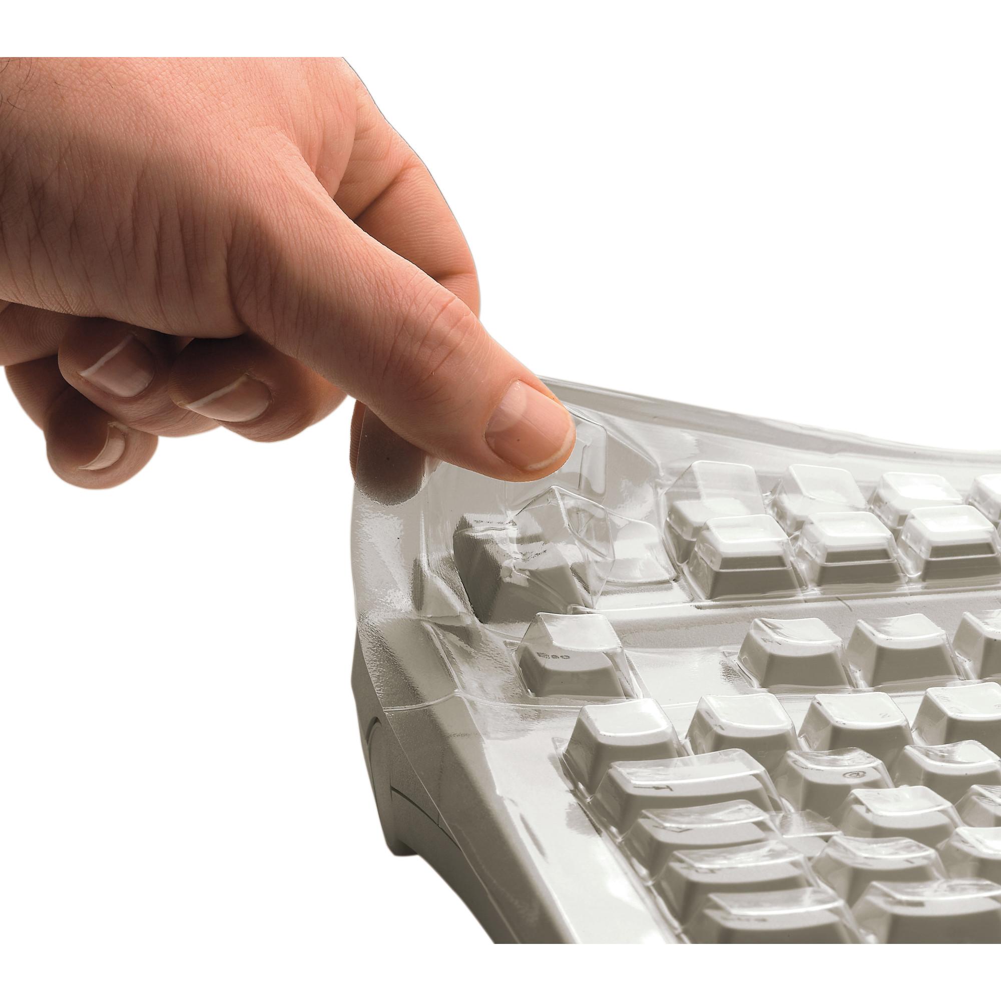 WetEx Flexible Tastatur-Schutzfolie für G80-11900, Transparent