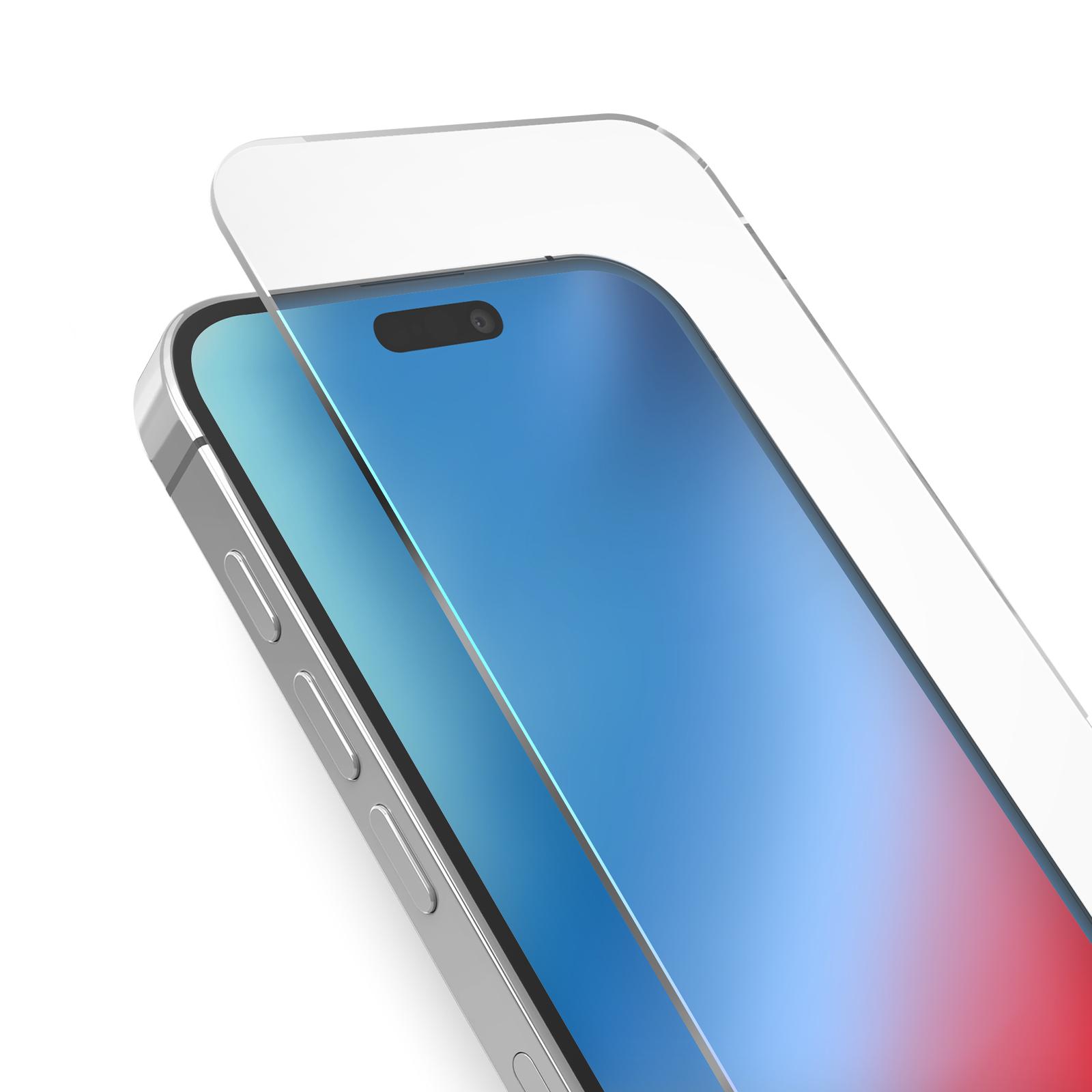 Glas-Displayschutz für iPhone 15 Pro