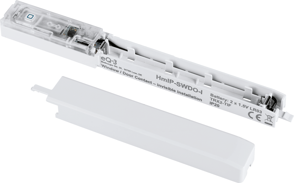 Fenster- und Türkontakt - verdeckter Einbau