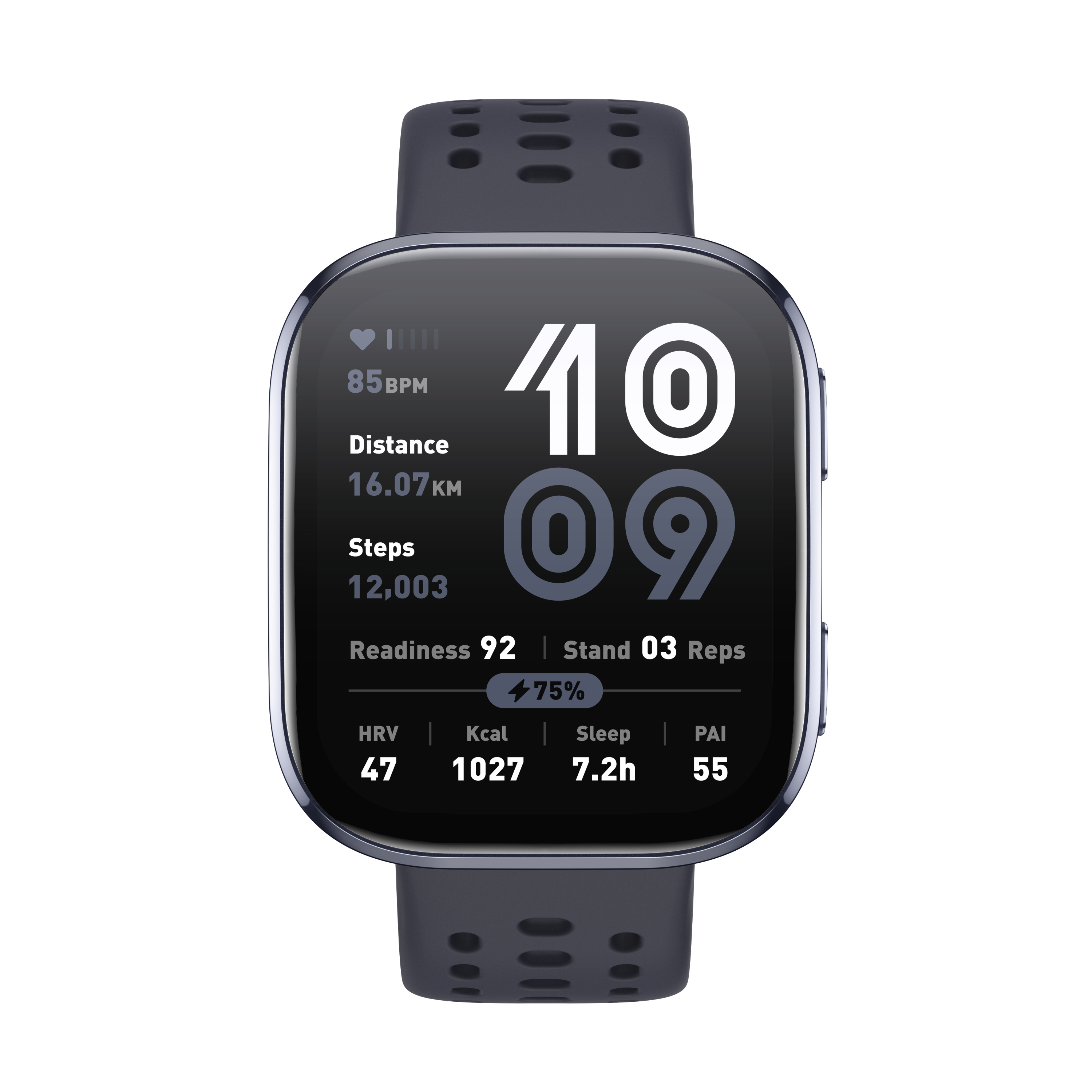 BIP 6, HYROX-Modus, Schwarz Smartwatch