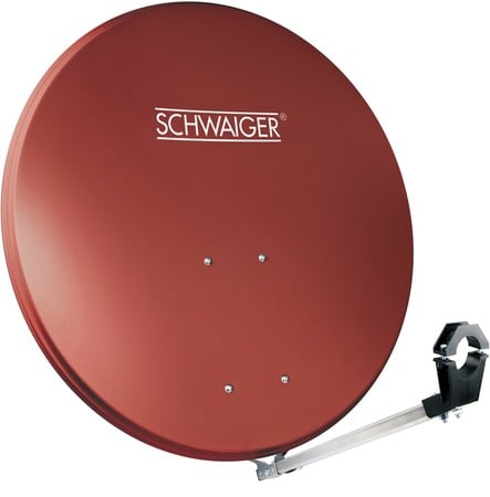 Aluminium Offset Antenne (Ø 78 cm) SPI2080 - Ziegelrot