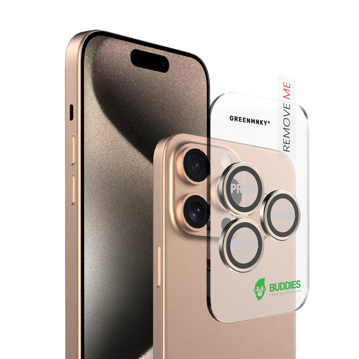 BUDDIES für iPhone 16 Pro/16 Pro Max, Gold