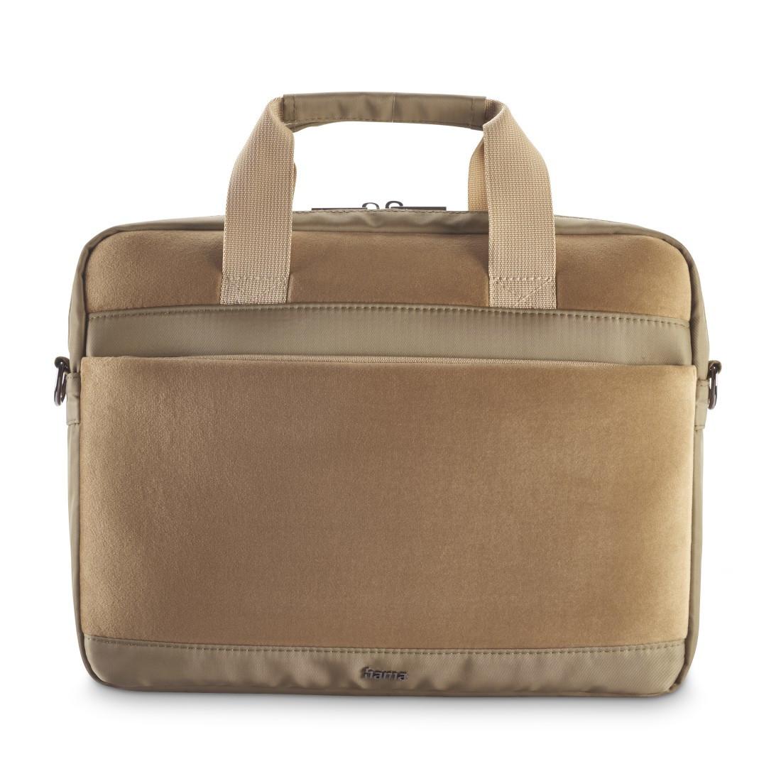 Laptop-Tasche "Velvet" von 34 - 36 cm (13.3" - 14.1"), Sand (00217258)
