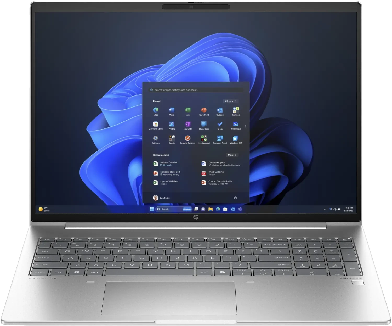 ProBook 460 G11, Pike Silver, 16 Zoll, WUXGA, Intel Core Ultra 5 125U, 16 GB, 512 GB Notebook