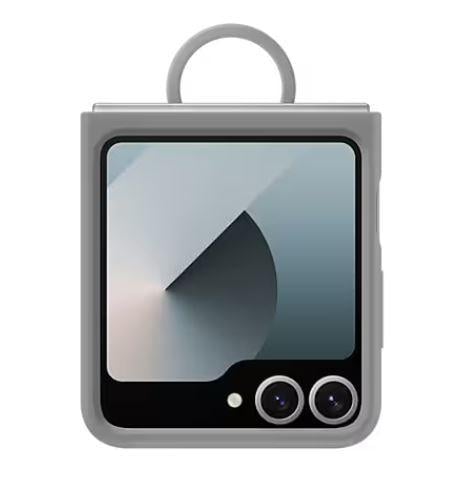 Silicone Case EF-PF741 für das Galaxy Z Flip6, Grau Handyhülle