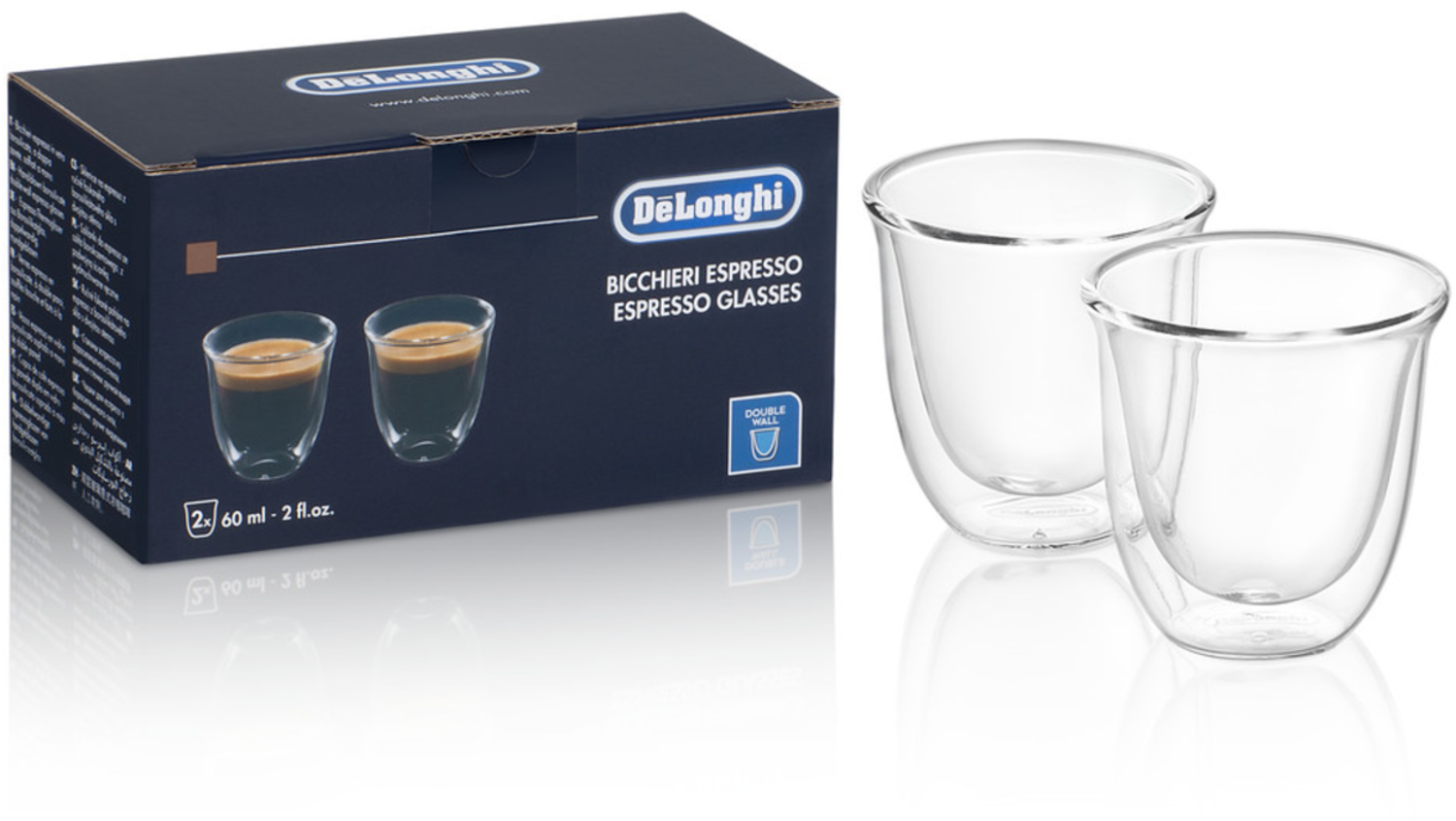 DLSC310 Espresso 2er Thermogläser