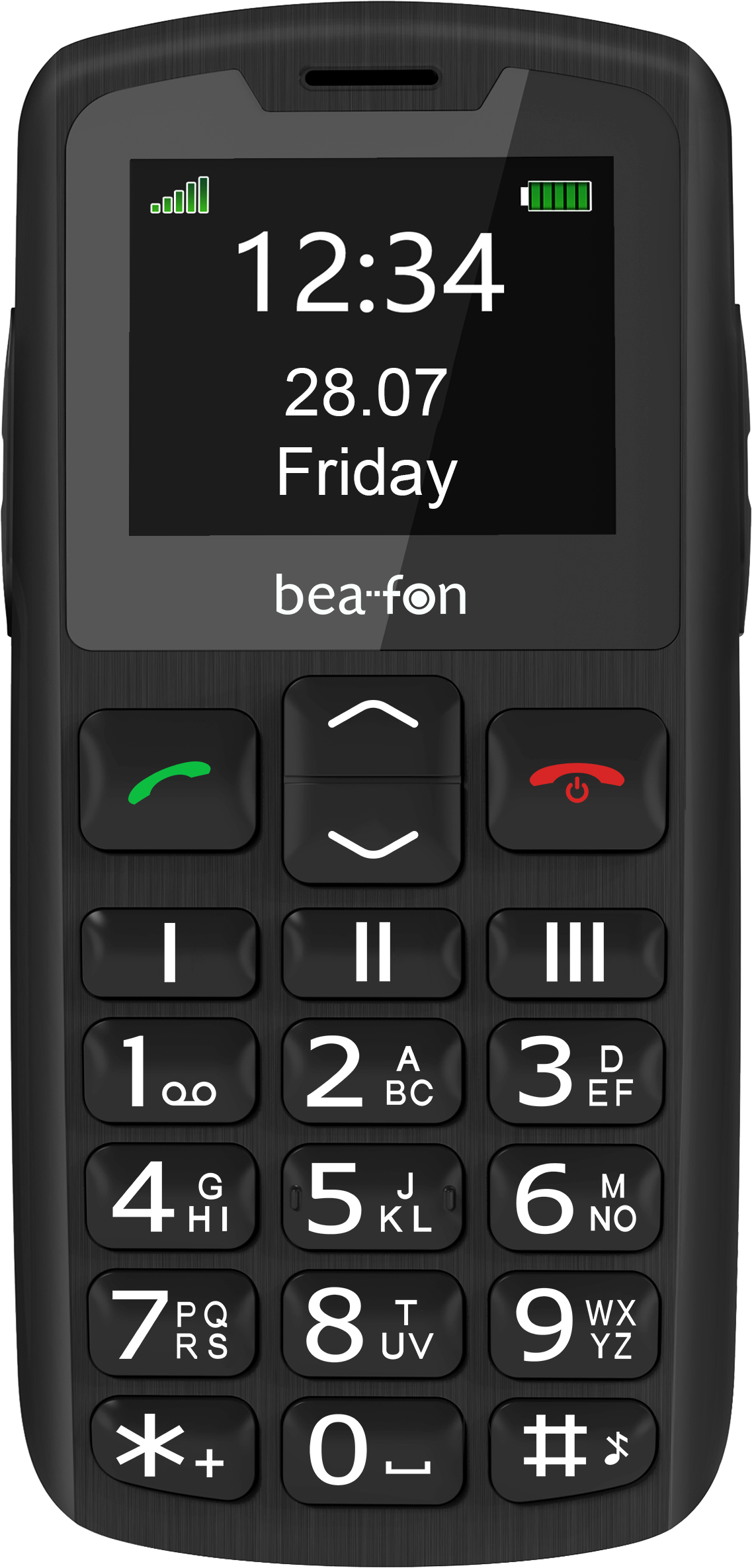 SL230 4G Handy, Schwarz