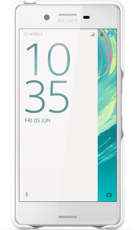 Smart Style Cover SBC22 für Xperia X weiß