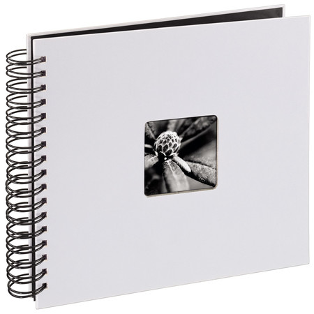 Spiral-Album "Fine Art", 28 x 24 cm, 50 schwarze Seiten, kreide