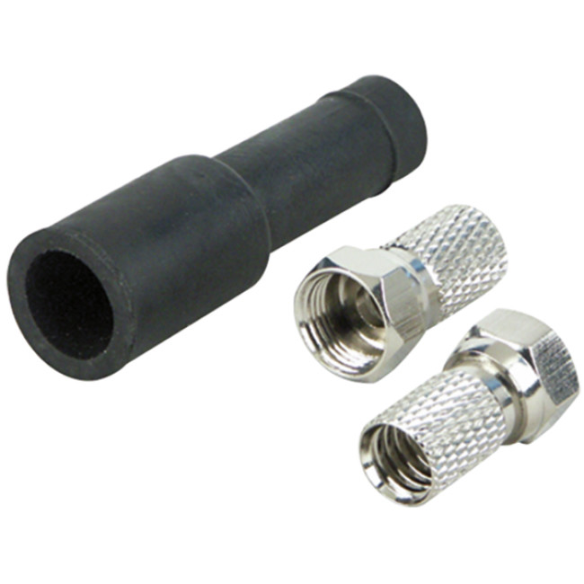 Gummitülle und F-Stecker: 7,0mm/3er Set - GUTSET70533