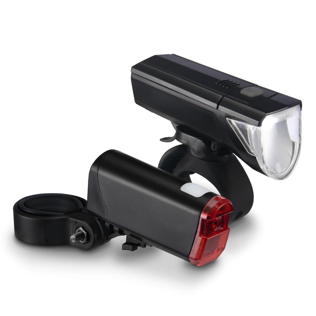 Zubehör Fahrradlicht-Set, Front- und Rücklicht, LED, Batterien, StVZO-zugelassen (00185838)