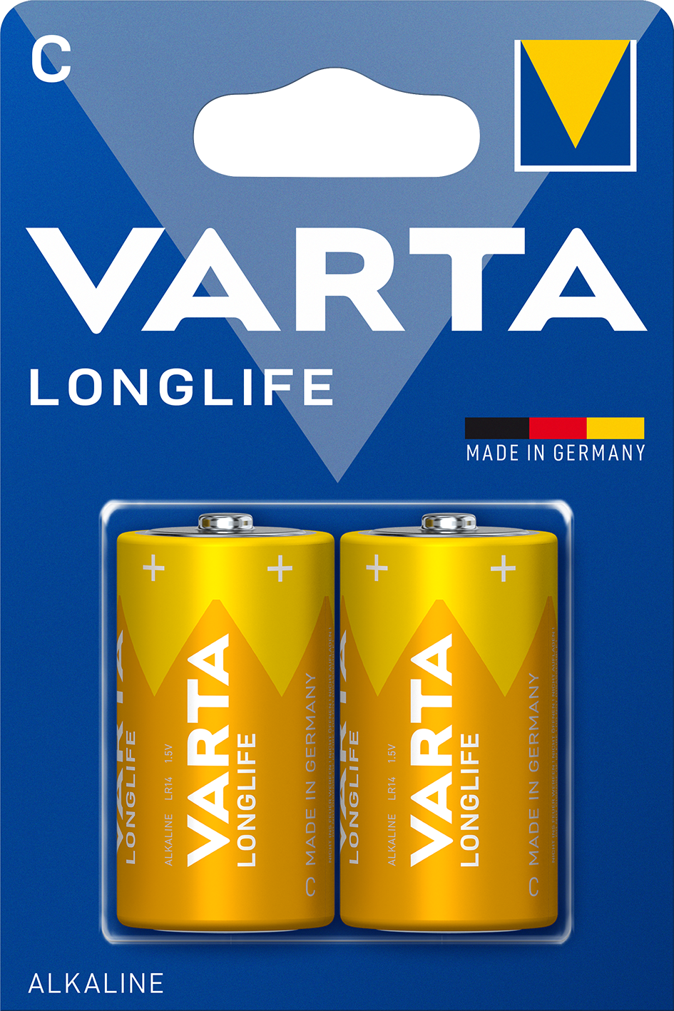 LONGLIFE C 2er Blister Batterie