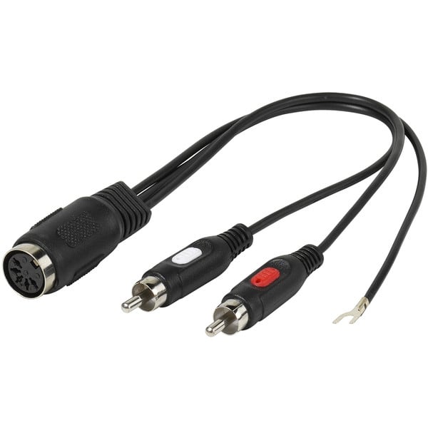 Adapter DIN / Cinch, 0,2m (46074)