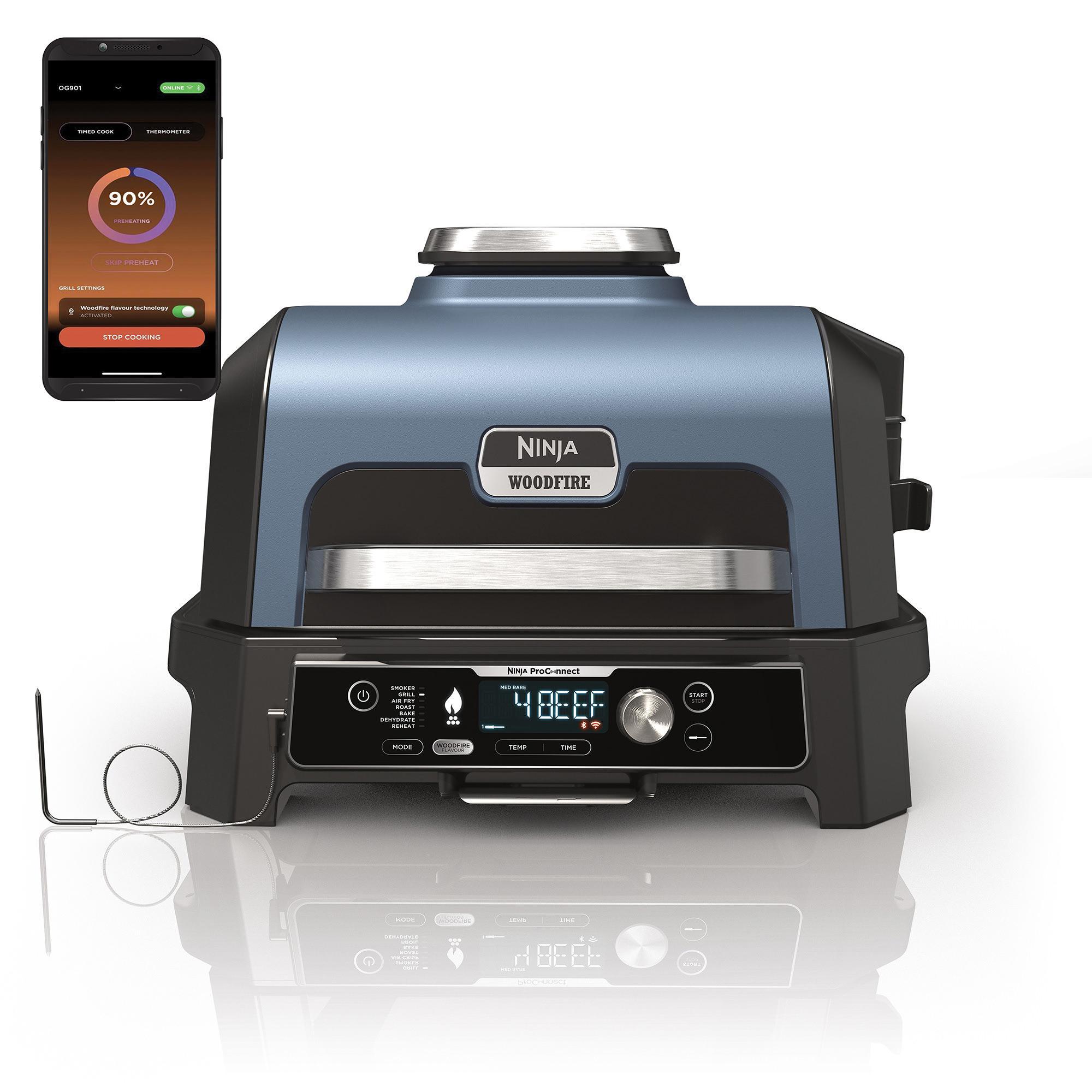 Woodfire Pro Connect XL OG901EU Elektrischer Outdoor Grill & Smoker
