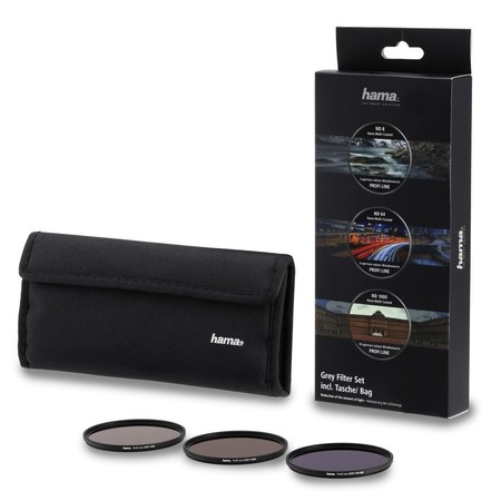 Graufilter-Set ND8, ND64, ND1000, 82 mm, mit Filtertasche (00076904)