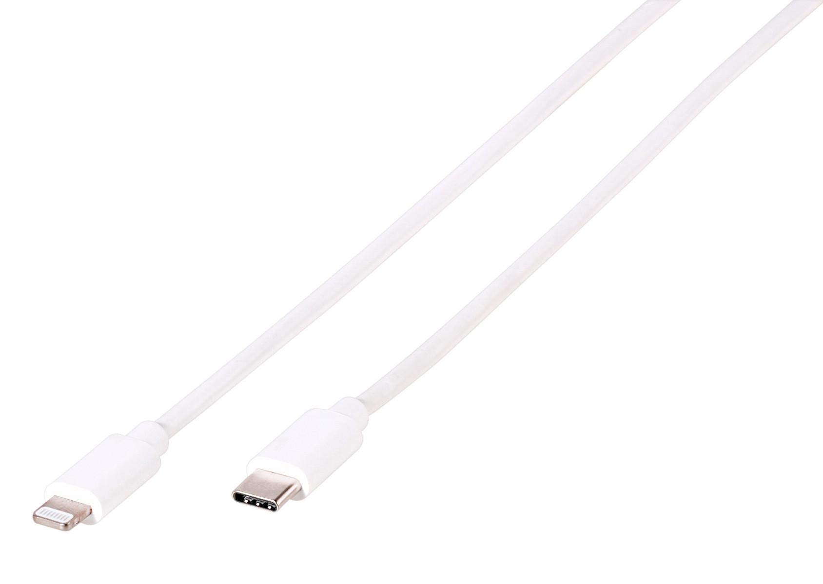 USB Type C™ auf Lightning Daten und Ladekabel, 1m (45281)