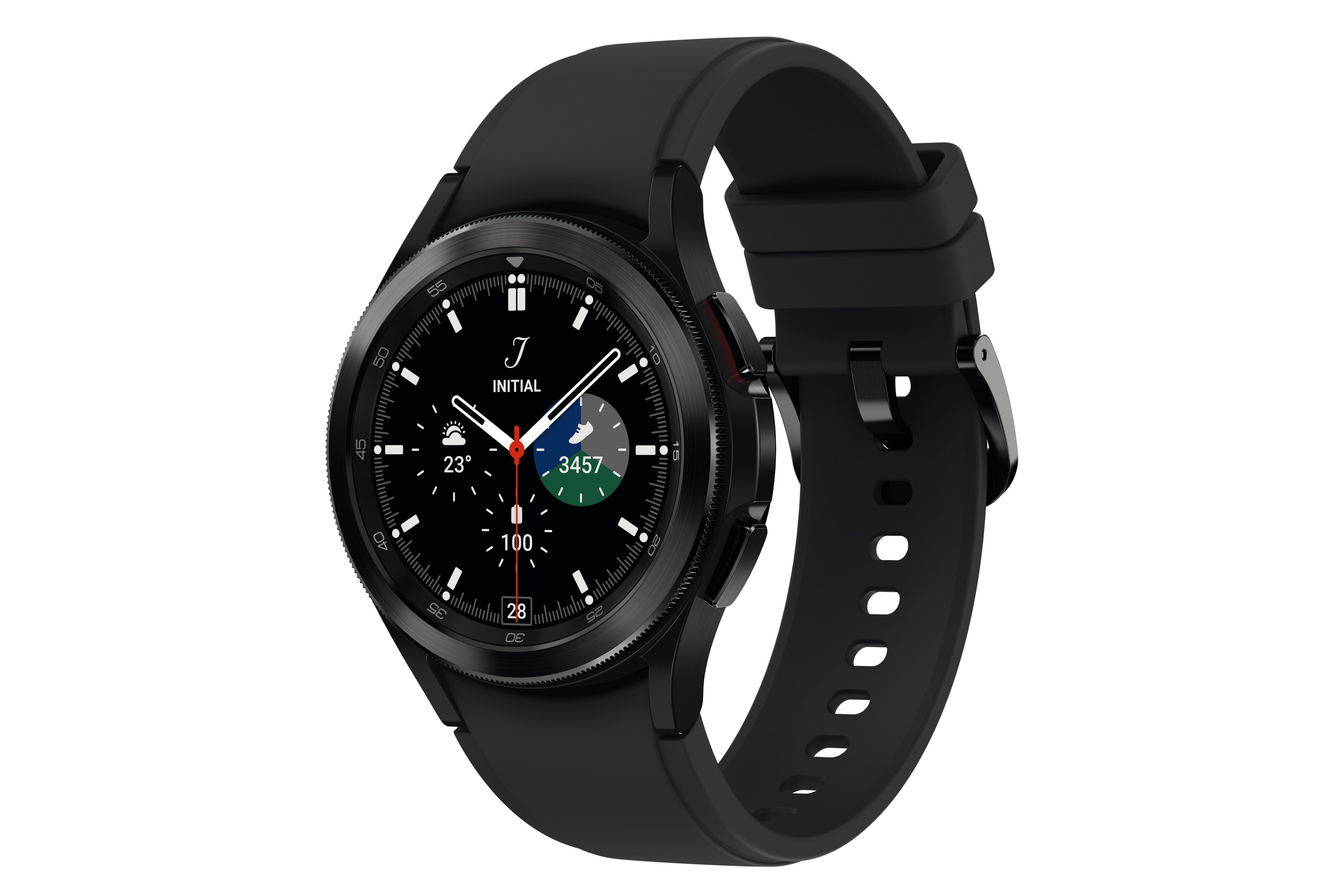 Galaxy Watch4 Classic Edelstahlgehäuse Bluetooth 42mm Black Smartwatch