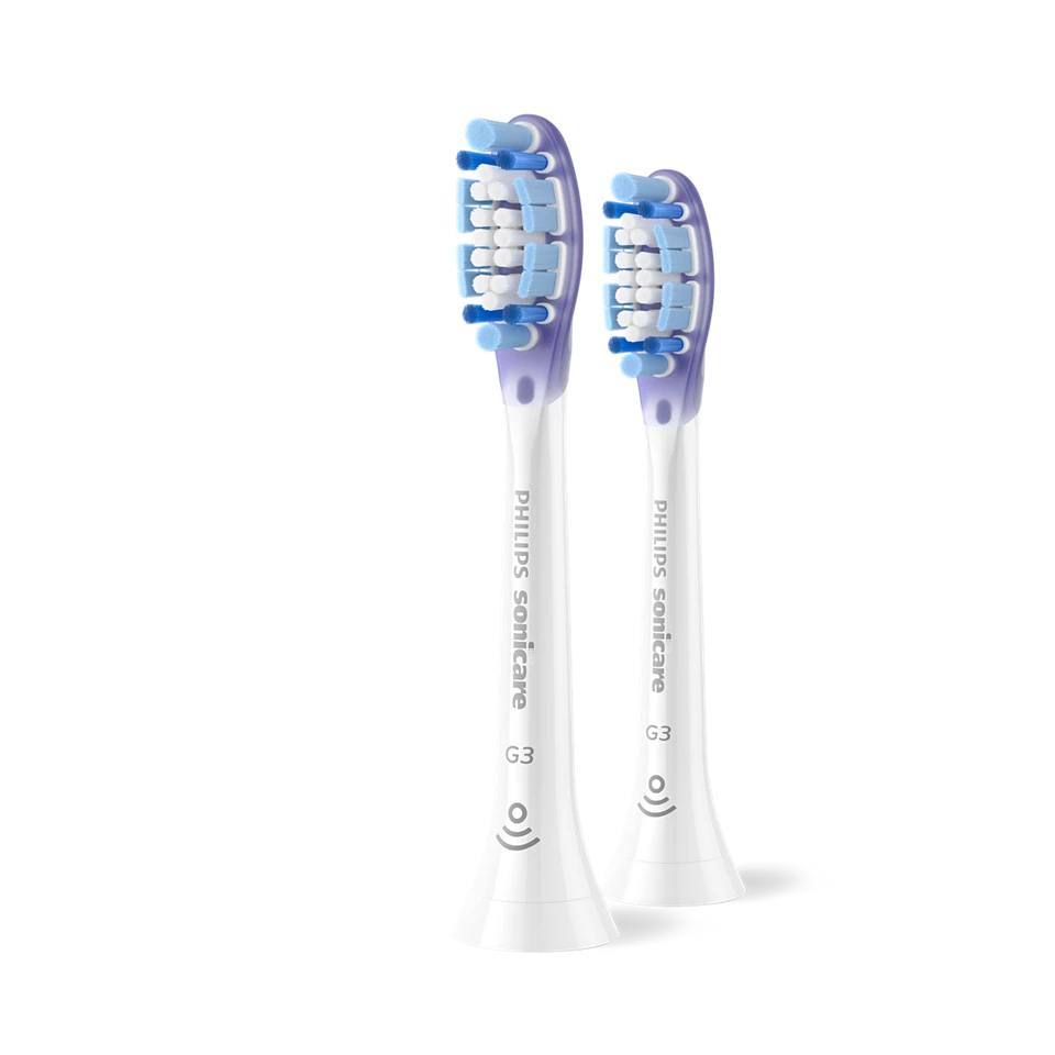 HX9052/87 Sonicare Premium Gum Care, 2er, Weiß Aufsteckbürsten