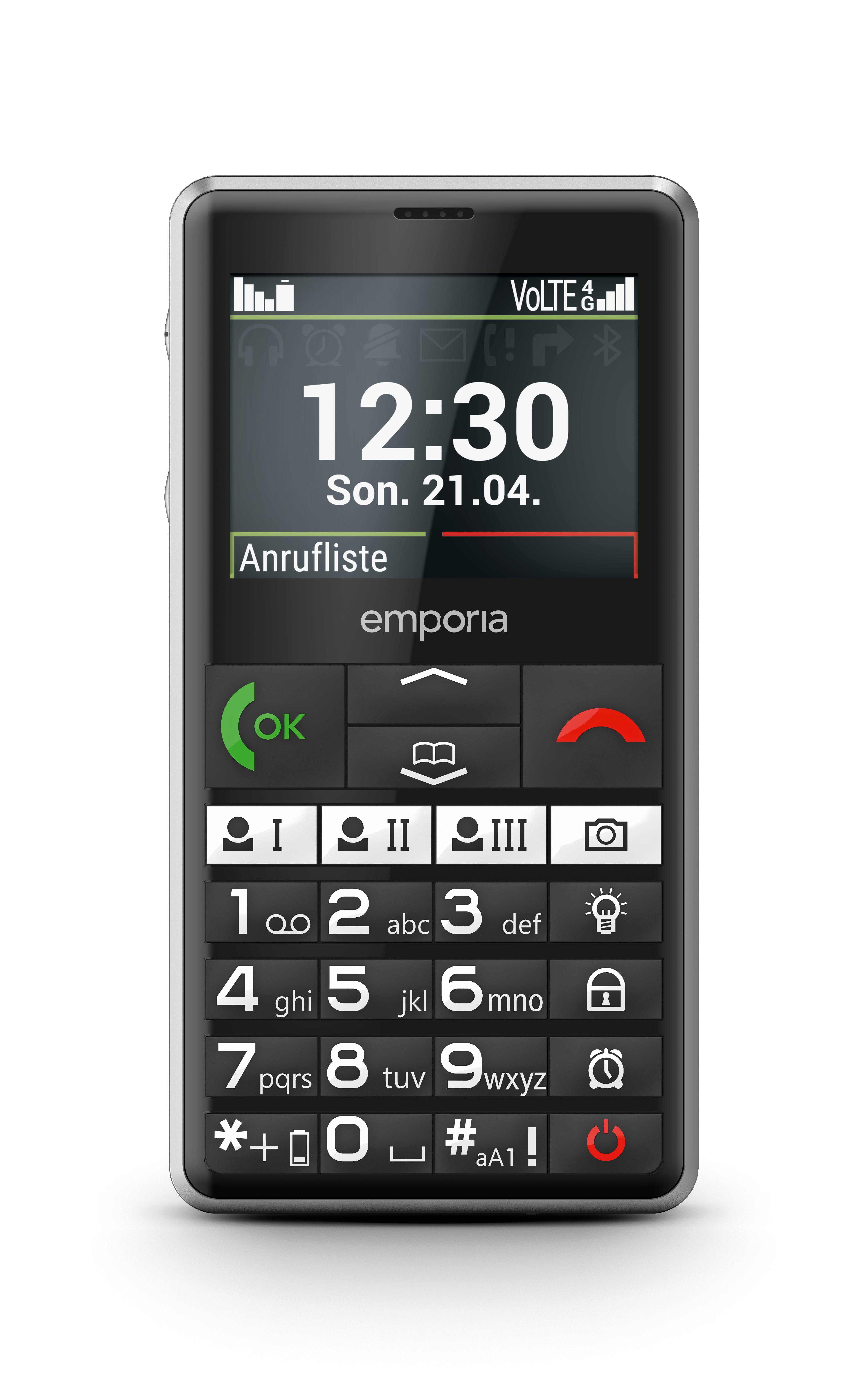 PURE-LTE, Schwarz - Modell 2025 Handy