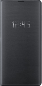 LED View Cover EF-NG975 für Galaxy S10+, schwarz