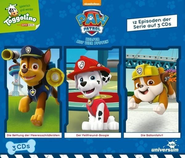 CD PAW Patrol Hörspielbox 1