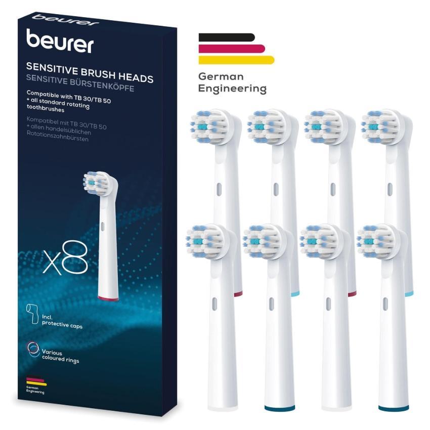 TB Sensitive 8x Aufsteckbürsten