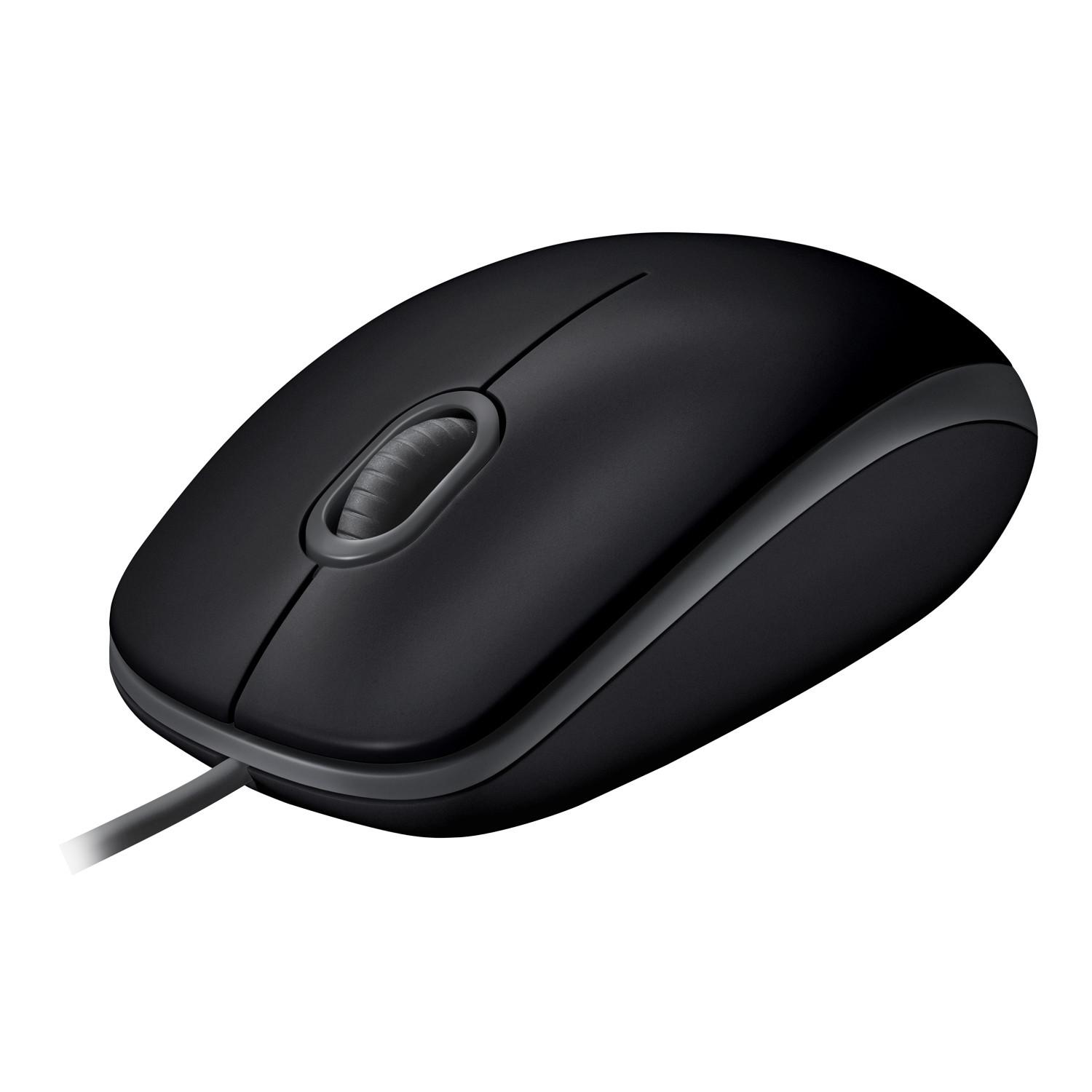 B110 Silent Maus, USB-A, Beidhändig, Schwarz