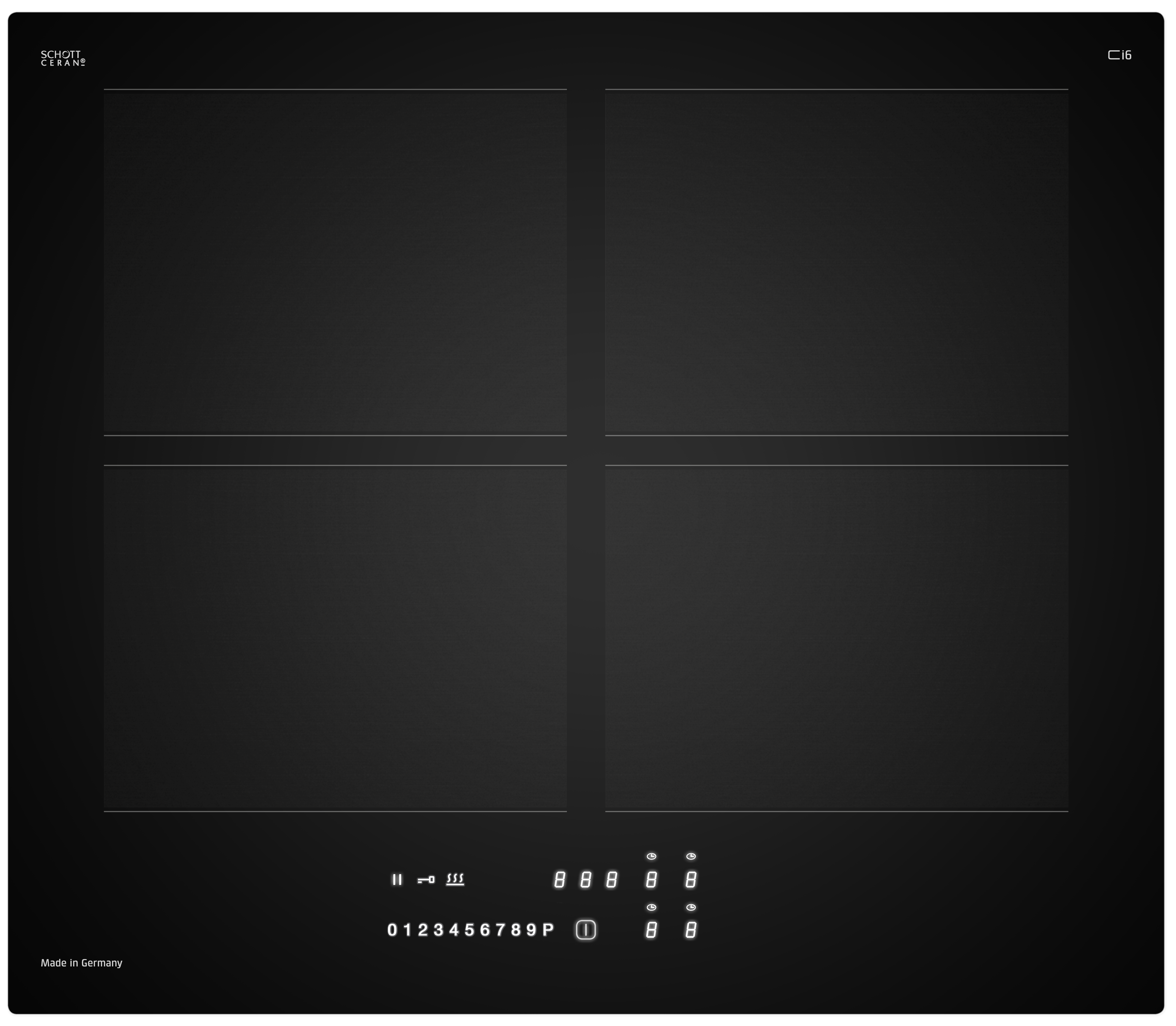 Ci 6 rahmenlos Induktionskochfeld (autark)