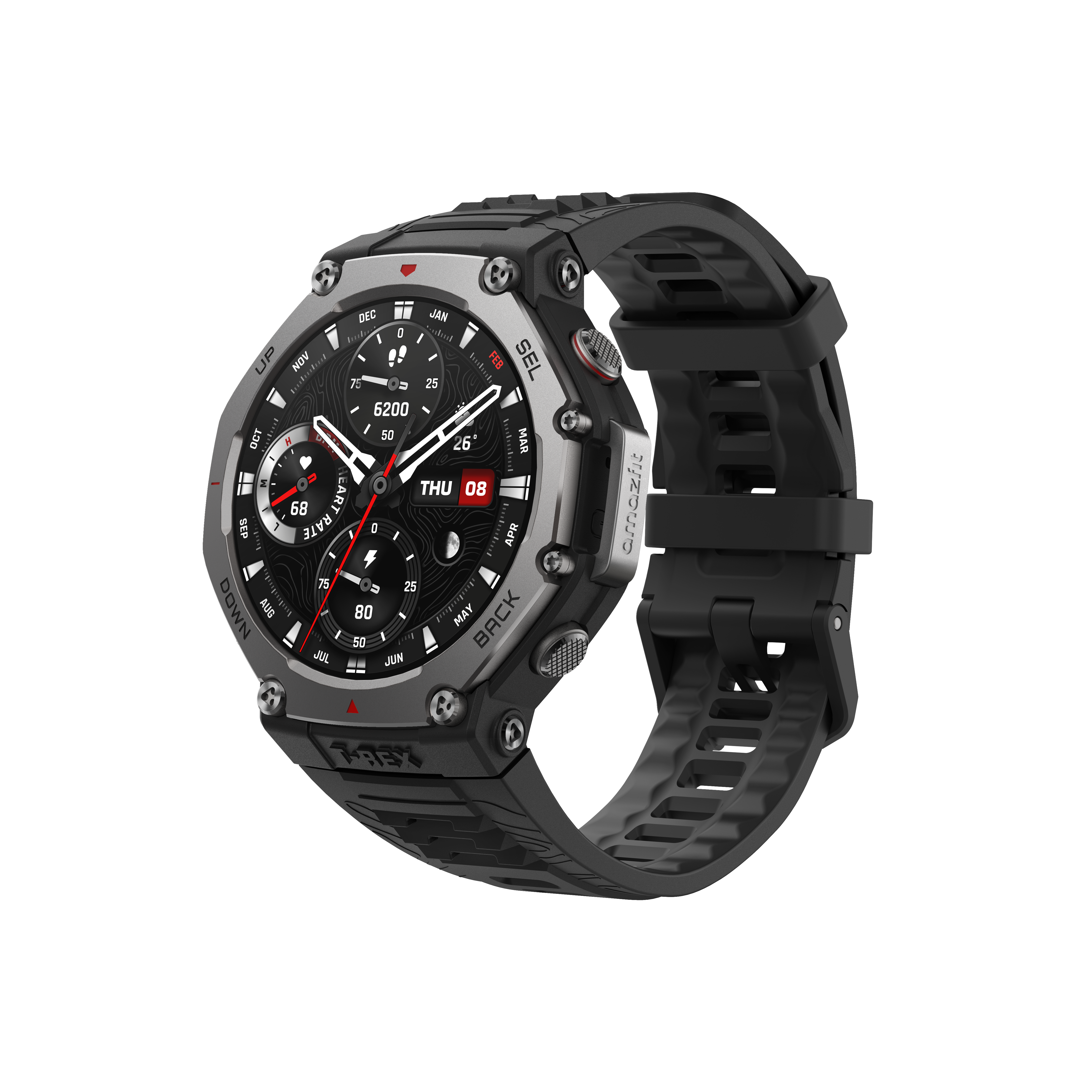 T-Rex 3, HYROX-Modus, Onyx Black Smartwatch