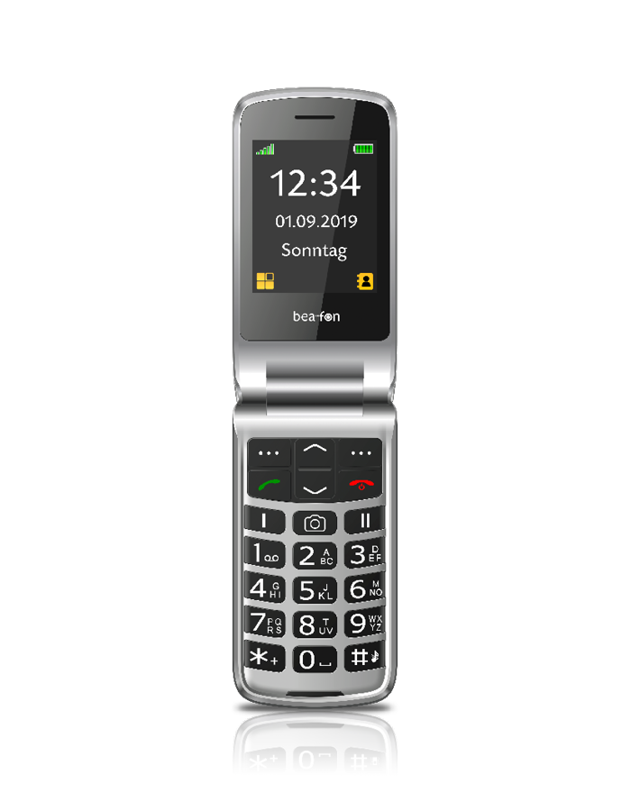 SL495 LTE 4G silber-schwarz (2025) Handy