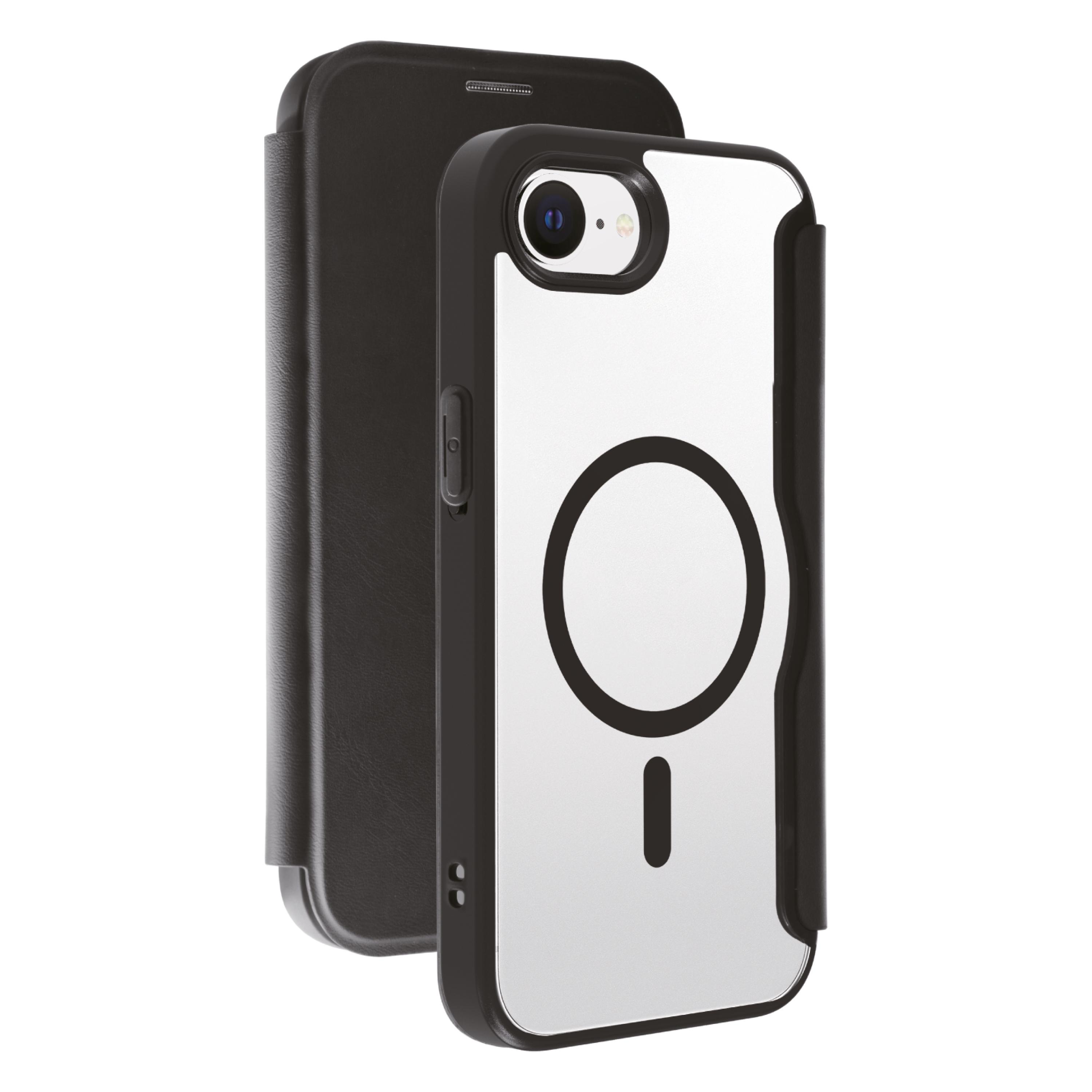 MAG PREMIUM Wallet für iPhone SE 4 (2025), schwarz, 2.0m Drop-Protection, MagSafe Support (64494)