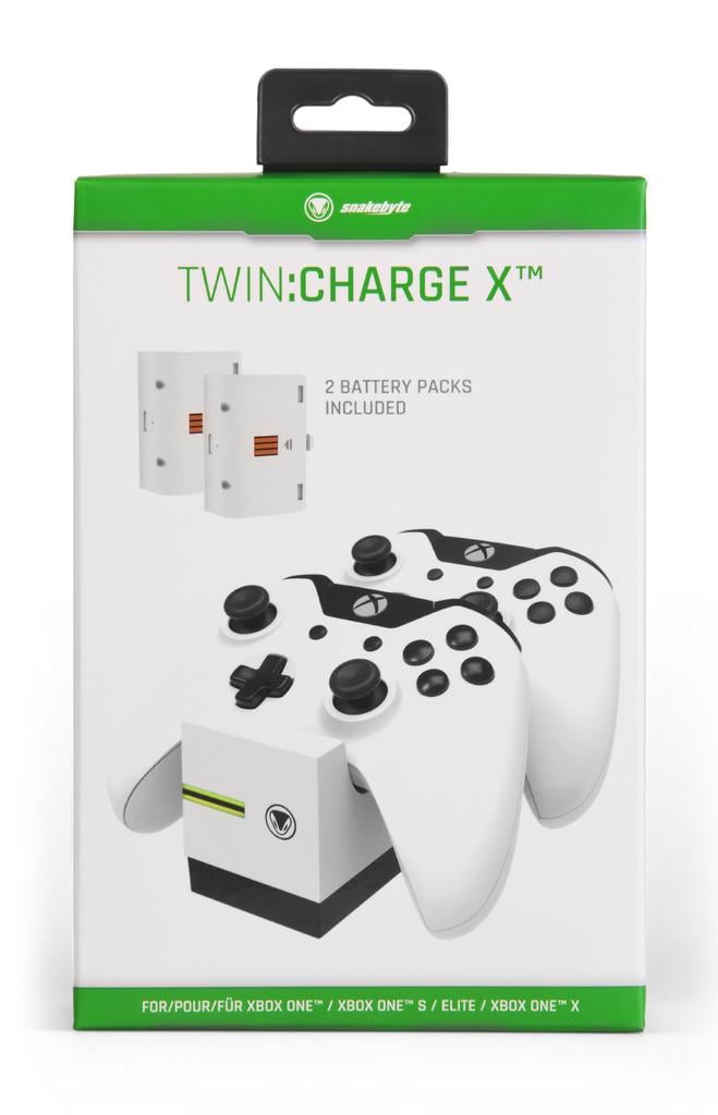 Twin:Charge X weiß Xbox Series S|X/Xbox One, weiß Controller-Ladestation