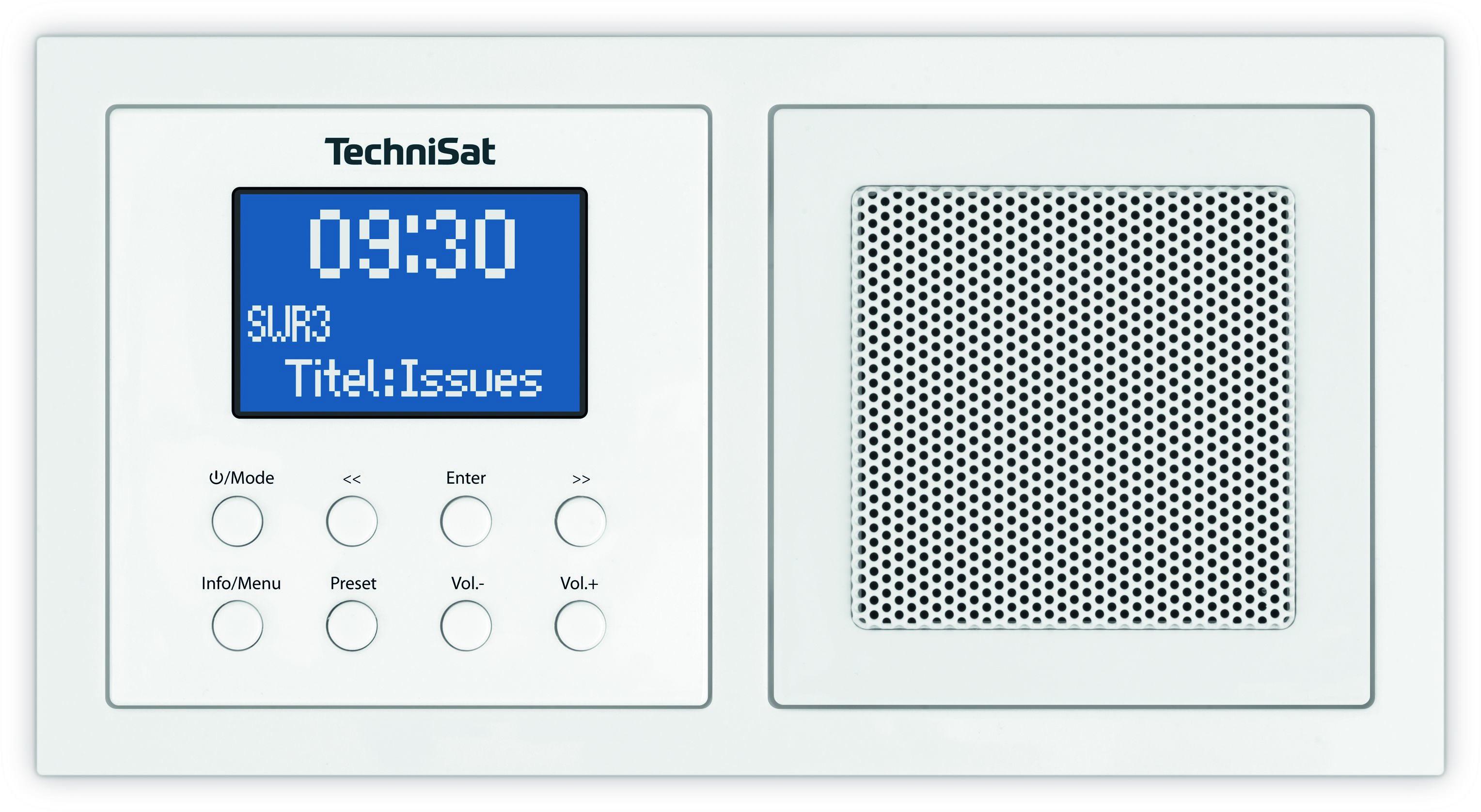 DIGITRADIO UP 1 DAB+ Unterputz-Steckdosenradio