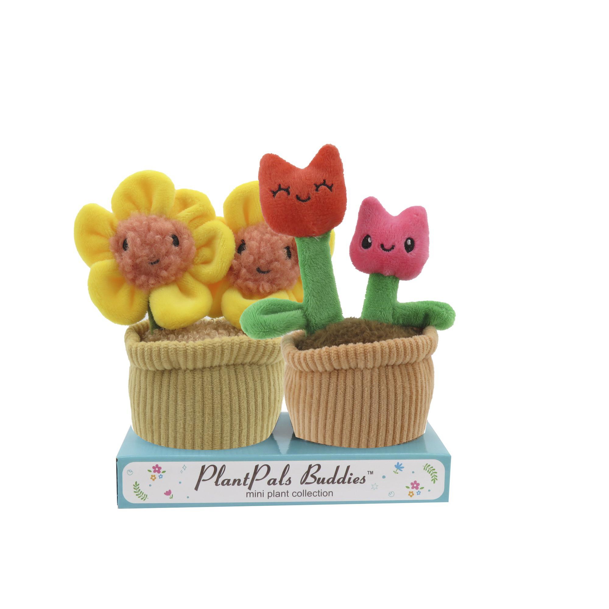 Plantset - Tulpe + Goldtaler 15 cm Plüsch Kuscheltier