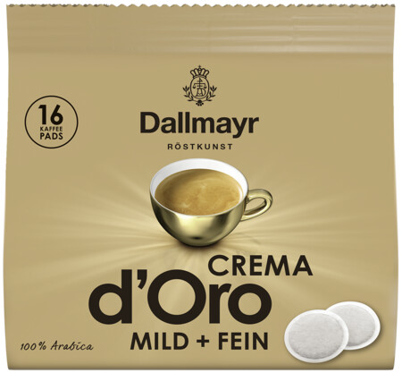 Crema DïOro Mild & Fein Kaffeepads