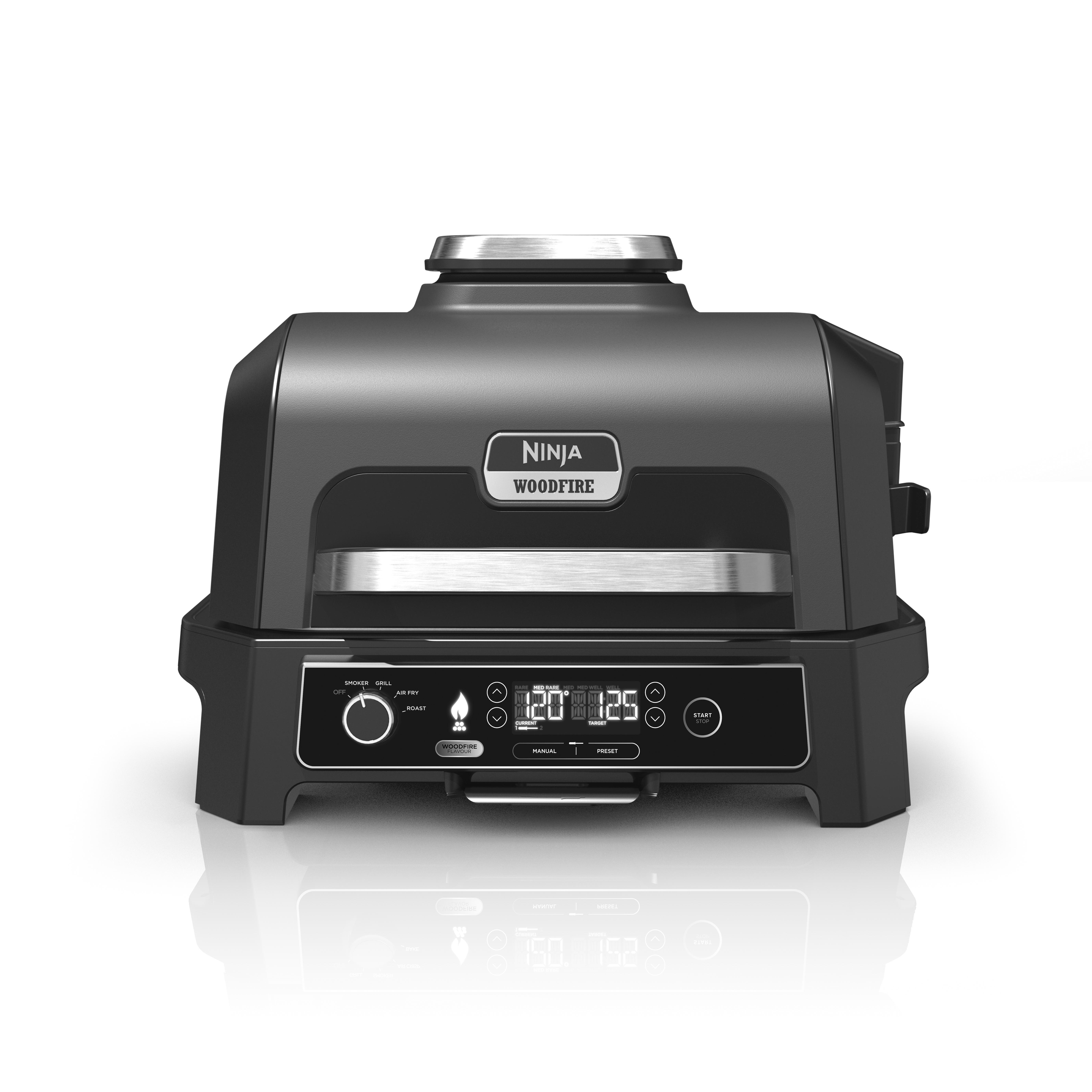 Woodfire Pro XL Elektrischer Outdoor Grill & Smoker mit Smart Cook System OG850EU