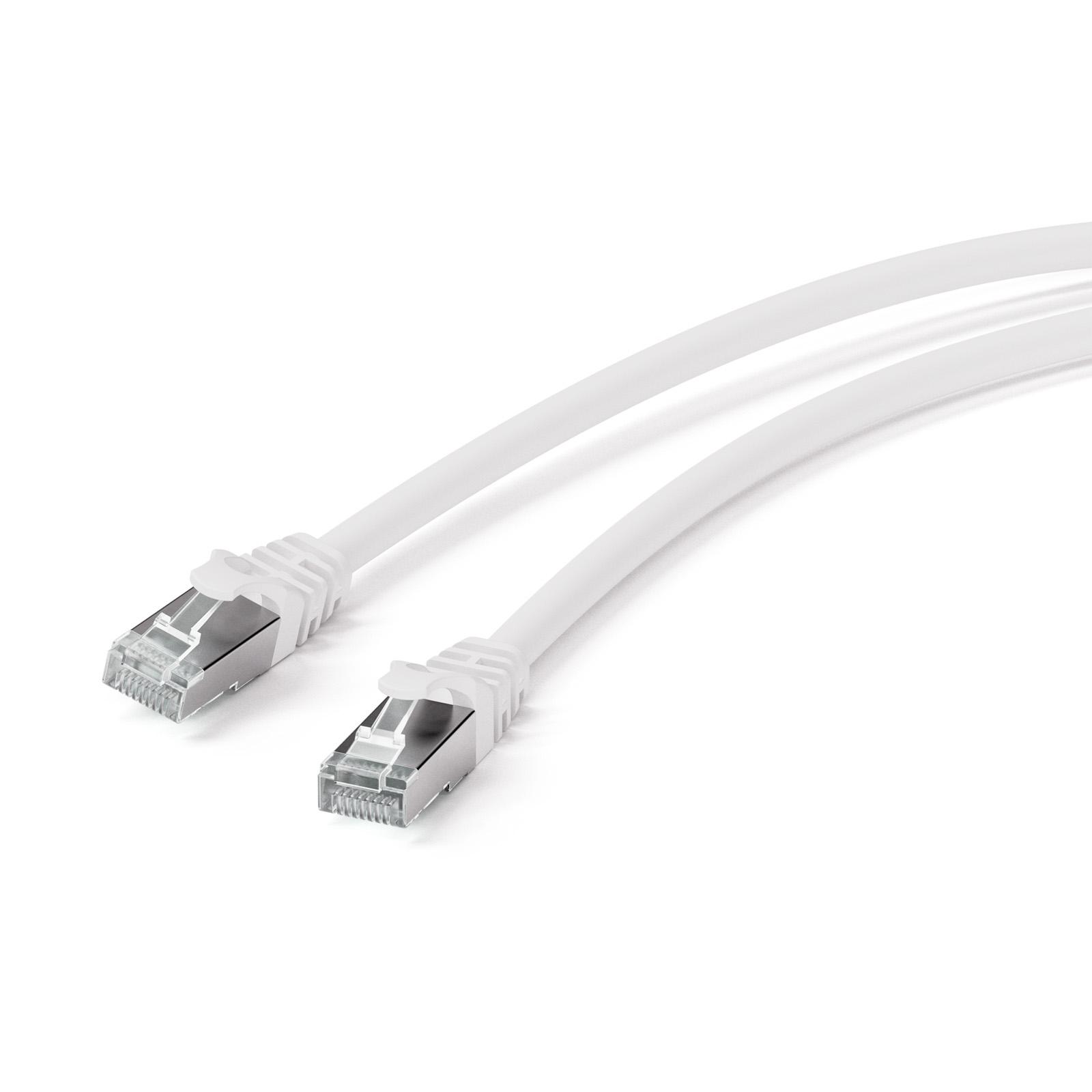 CAT 7 Netzwerkkabel, Twisted Pair, S/FTP, 2x RJ45 Stecker (45710)