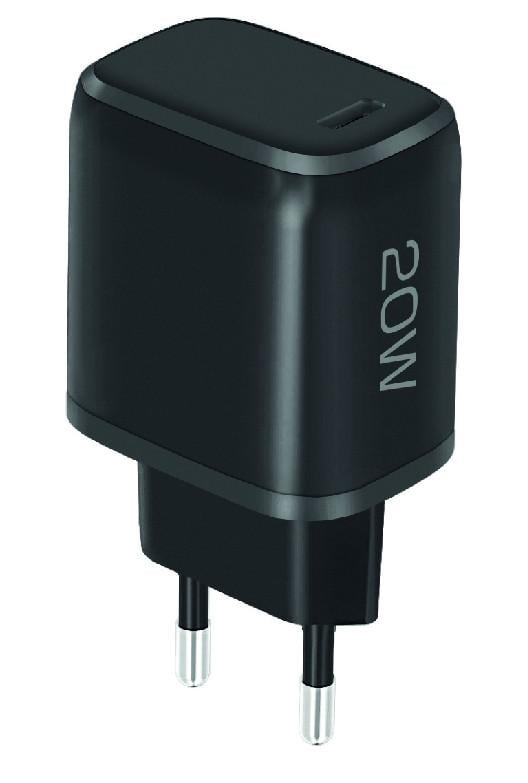 USB Type-C Schnell-Reiselader SPEED ONE 20 Watt Black