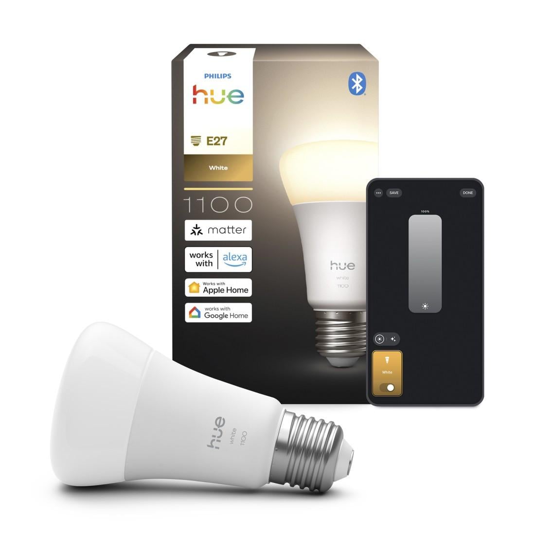 LED-Lampe "White", E27, A60, 1100 (00232130)