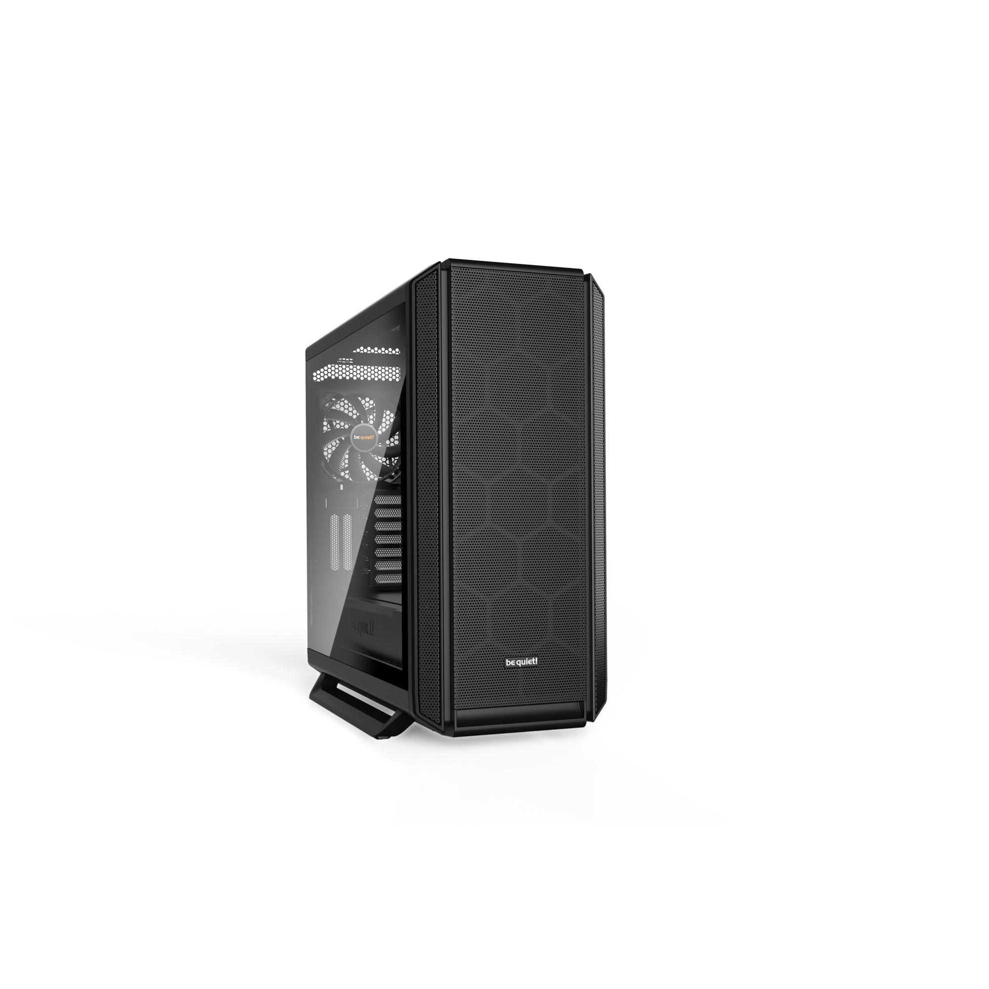 Silent Base 802 Window Black Midi Tower PC-Gehäuse