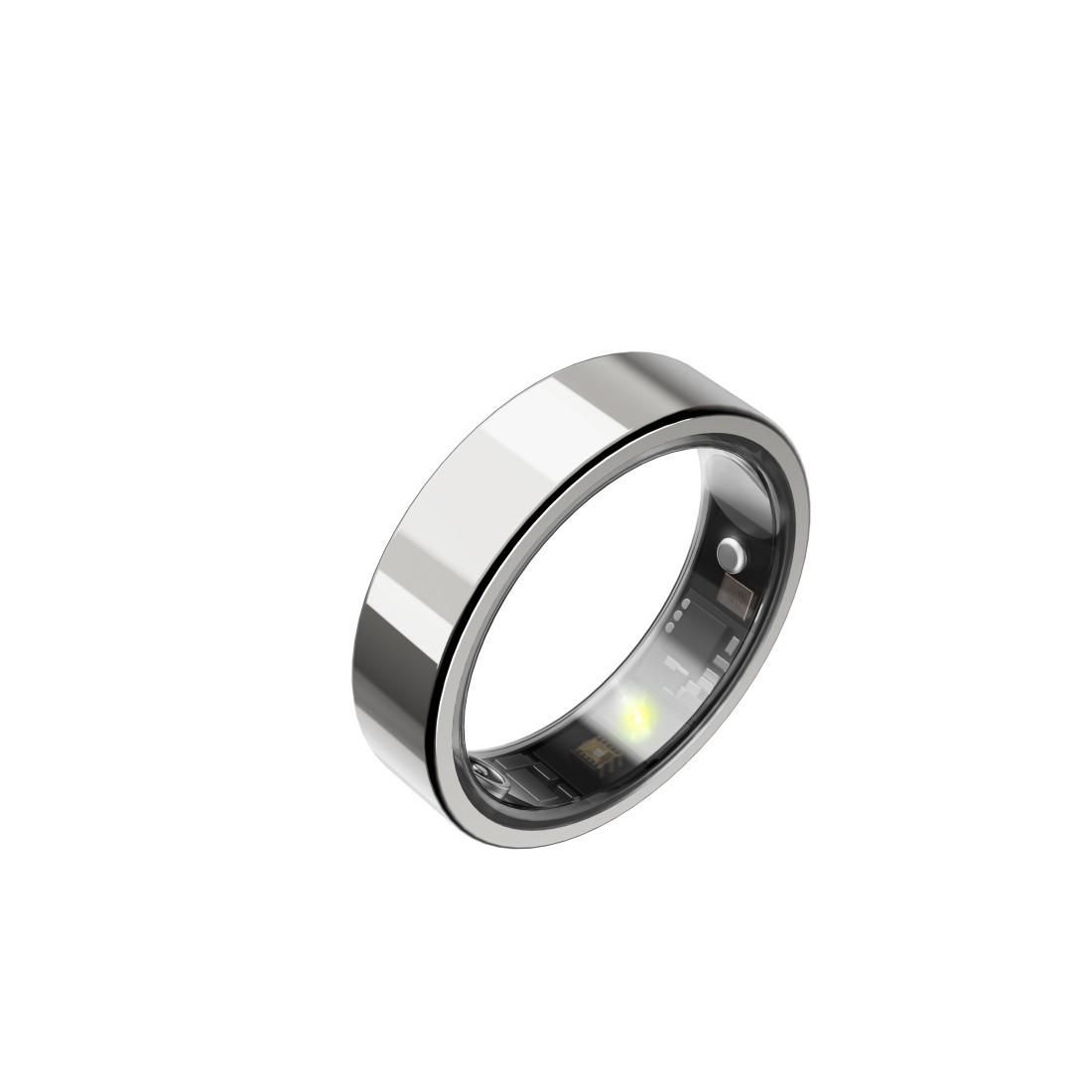 Smart Ring "One", Tracker, Schlaf, Puls, Benachrichtigung, 63 mm, Silber (00178652)