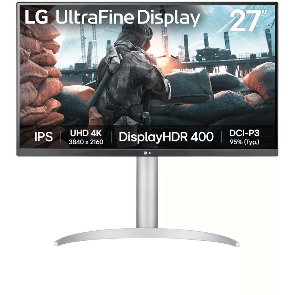 Monitor UltraFine 27UP650K-W.AEU, Schwarz/Weiß, 27 Zoll, 4K, IPS, 60 Hz, 5 ms
