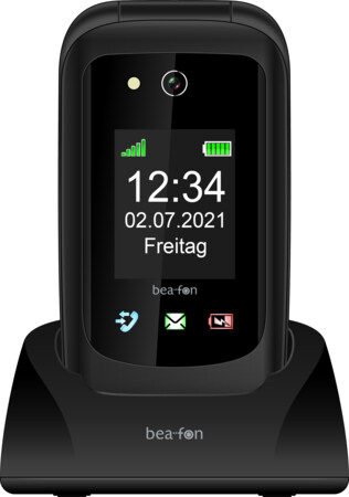 SL720 schwarz-grau Handy